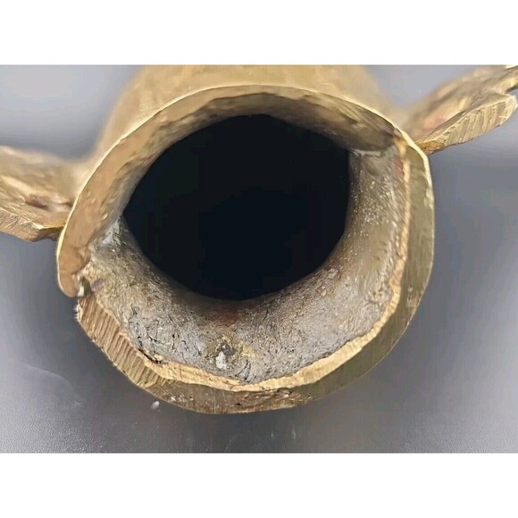 Tibetan Buddhist Tara Indian Brass Goddess Head - Picture 9 of 16